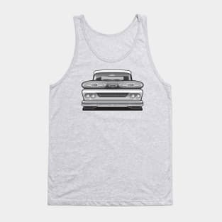 1961 Chevy Apache BW Tank Top